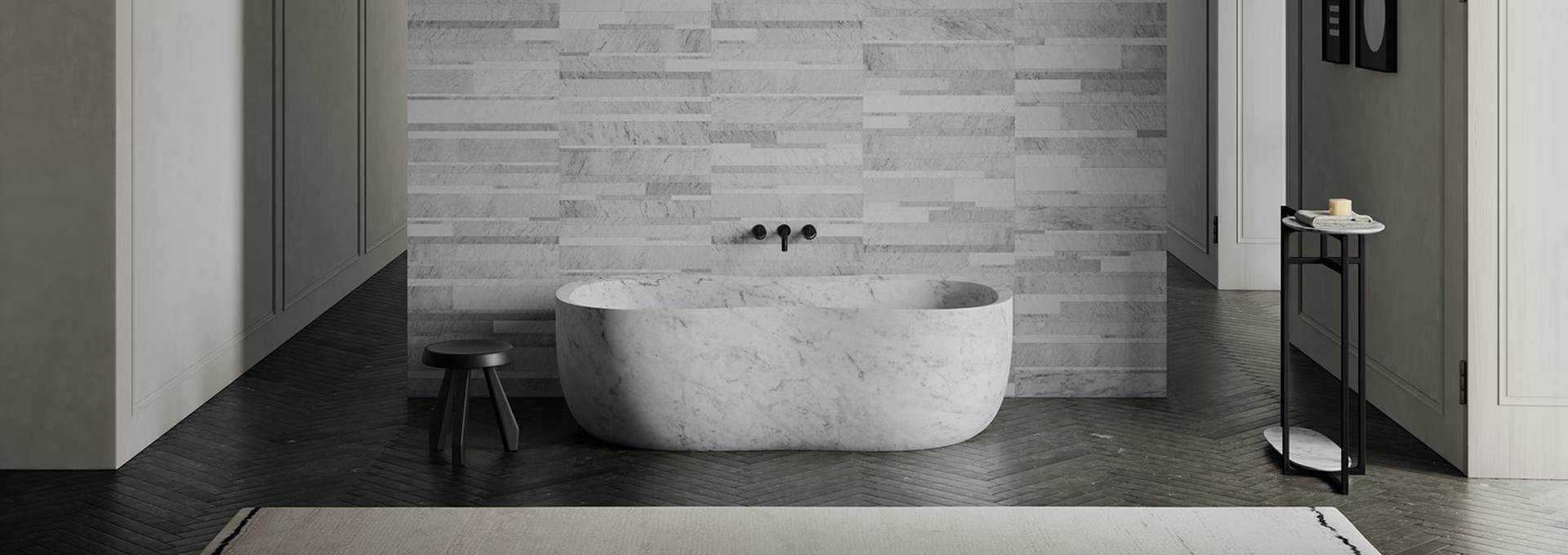 marble bathtub