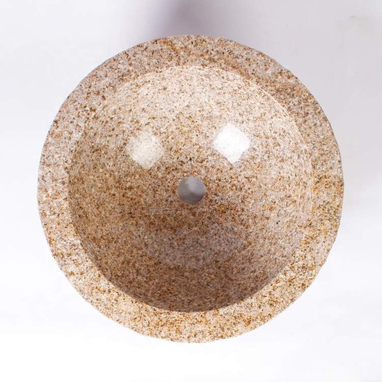 <b>G682 Rusty Yellow Granite Bathroom Sanitary Sinks</b>