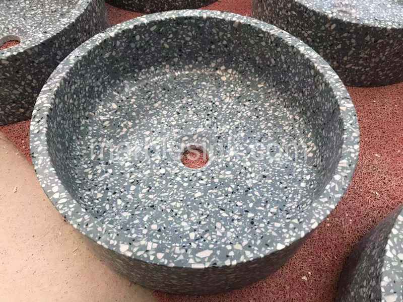 Grey Terrazzo Sink