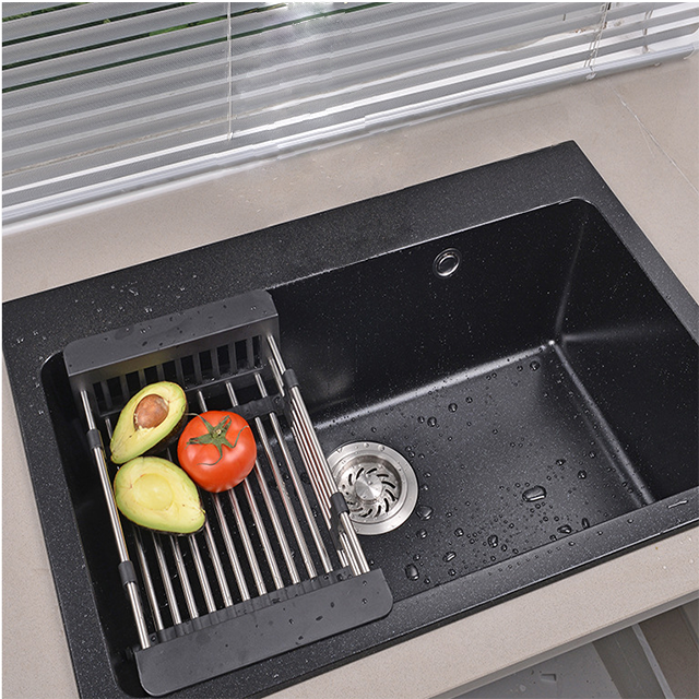 Farmhouse Sink Black Granite Sink